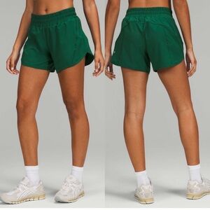 Lululemon Track That Short MR 5” Lined NWT Evrg 8 NWT